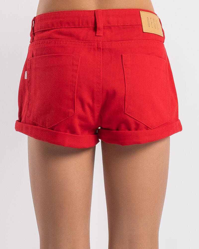 DESU Girls' Hallie Roll Up Shorts for Womens