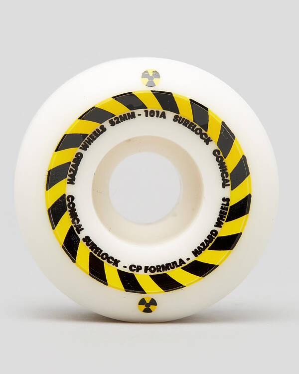 Madness Skateboards Hazard Conical Surelock 54mm Skateboard Wheels for Mens