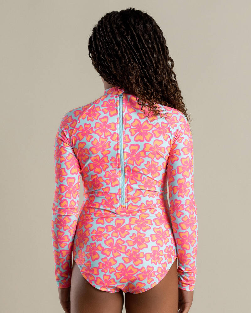 Rip Curl Girls' Neon Isles Long Sleeve Surfsuit for Womens