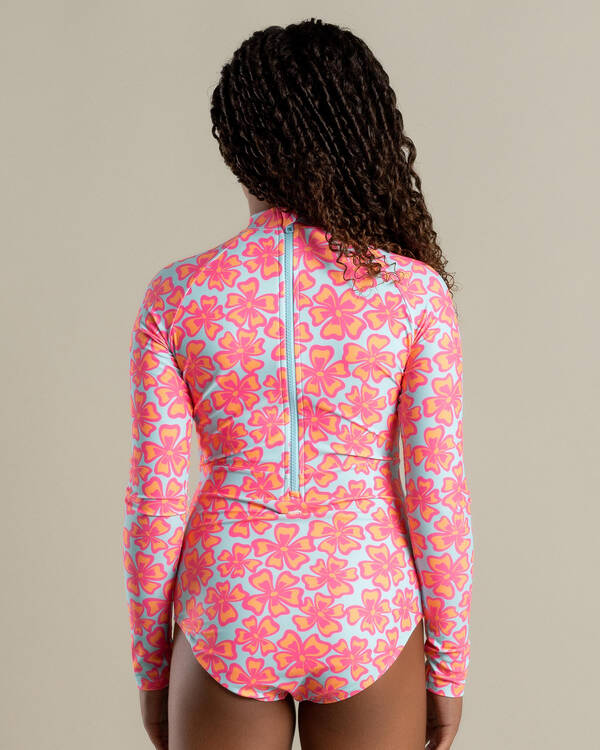Rip Curl Girls' Neon Isles Long Sleeve Surfsuit for Womens