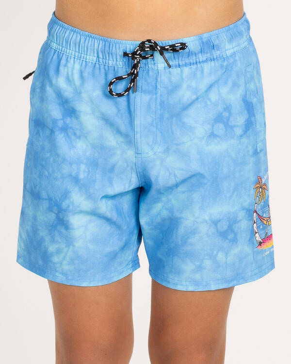 Salty Life Boys' Relative Elastic Waist Shorts for Mens