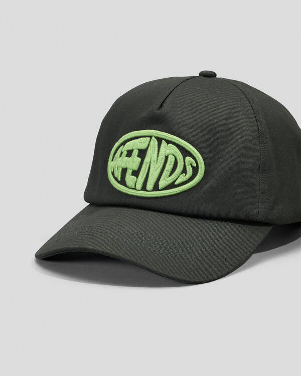Afends Frogga Recycled Six Panel Cap for Mens