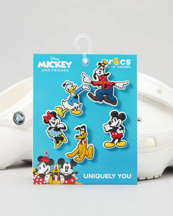 Crocs Disney Mickey Friends Jibbitz 5 Pack for Unisex