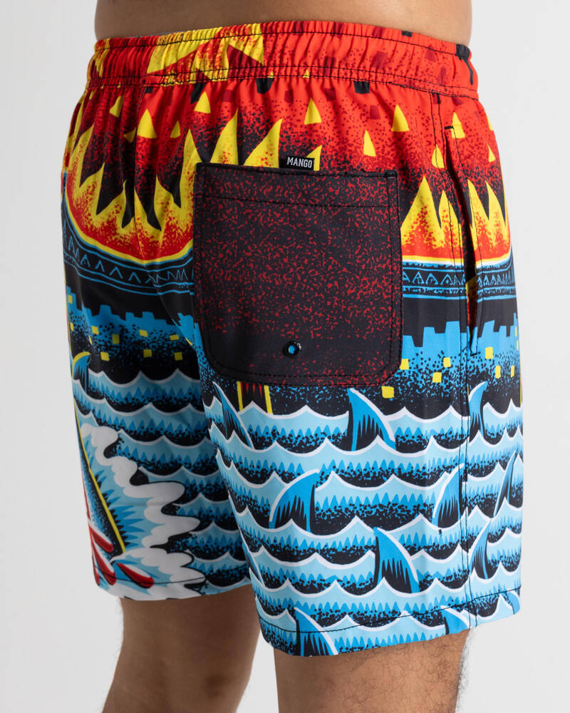 Milton Mango Jaws Beach Shorts for Mens