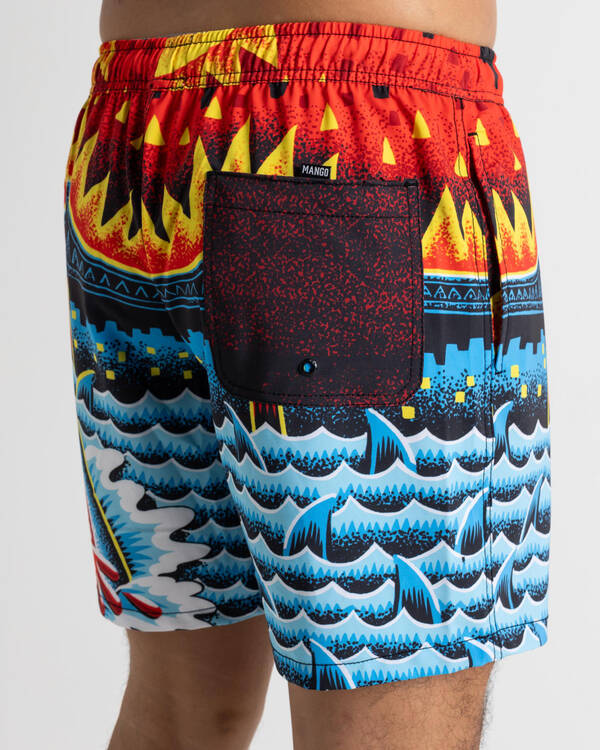 Milton Mango Jaws Beach Shorts for Mens