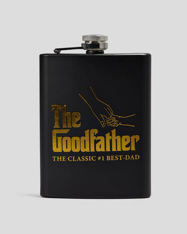 Get It Now The Goodfather Metal Flask for Unisex
