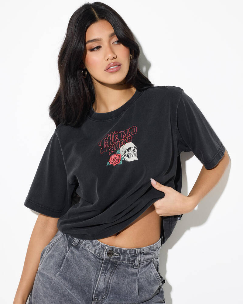 The Mad Hueys Freedom Forever Boxy T-Shirt for Womens
