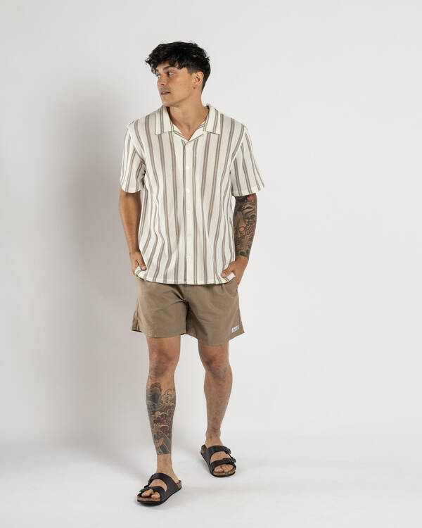 Lucid Refined Elastic Waist Shorts for Mens
