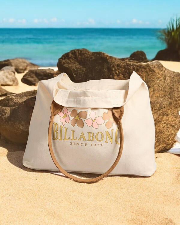 Billabong Waves Tides Beach Bag for Womens
