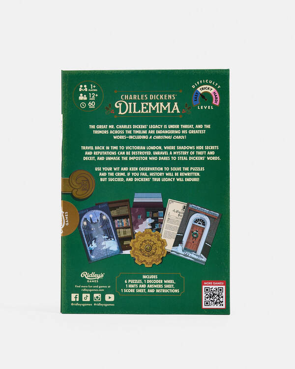 Ridleys Timescape: Charles Dickens' Dilemma - Escape Room Game for Womens
