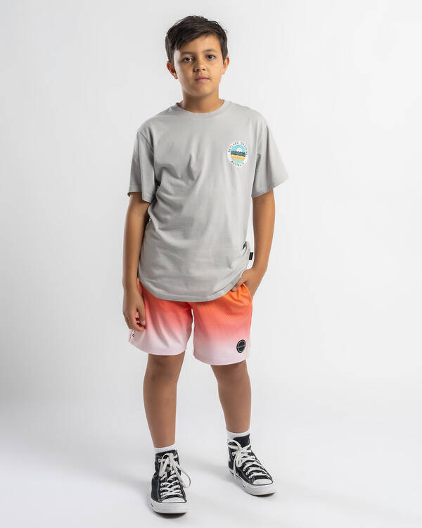 Skylark Boys' Detection Elastic Waist Shorts for Mens