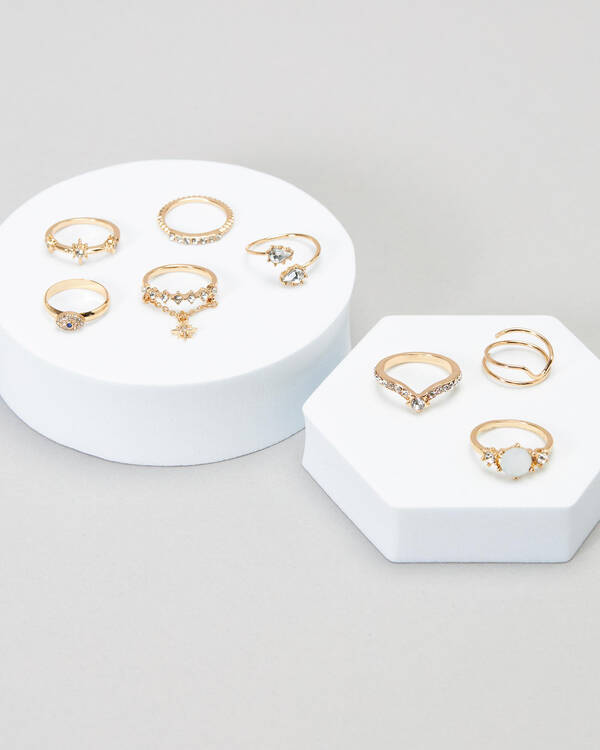 Karyn In LA Laura Ring Pack for Womens