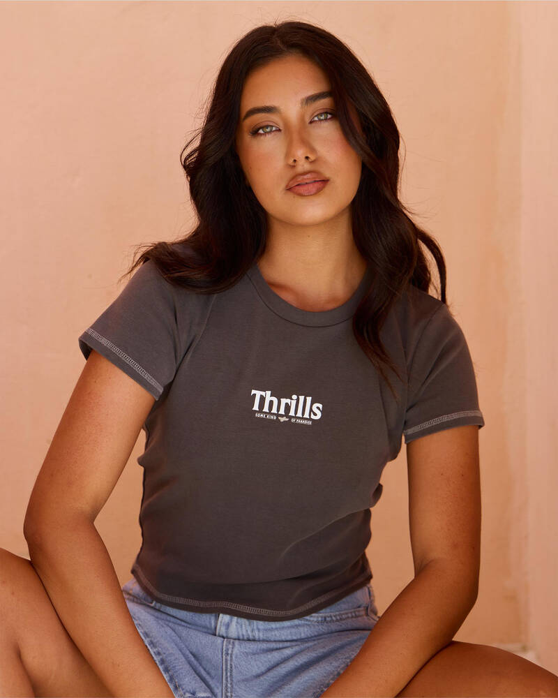 Thrills Road To Paradise Mini T-Shirt for Womens