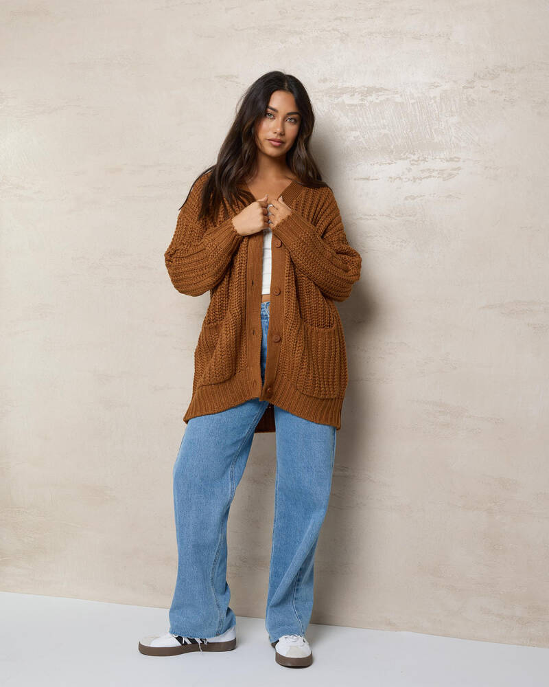 Mooloola It's A Trip Knit Cardigan for Womens