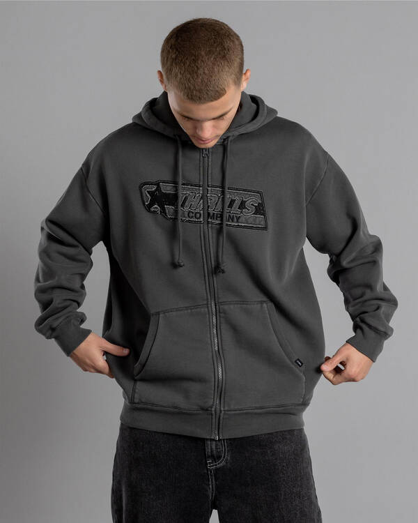 Thrills Starpower Zip Hooded Jacket for Mens