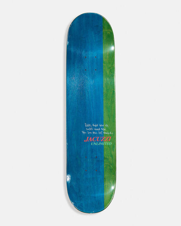 Jacuzzi Unlimited Flavor EX7 8.0" Skateboard Deck for Unisex