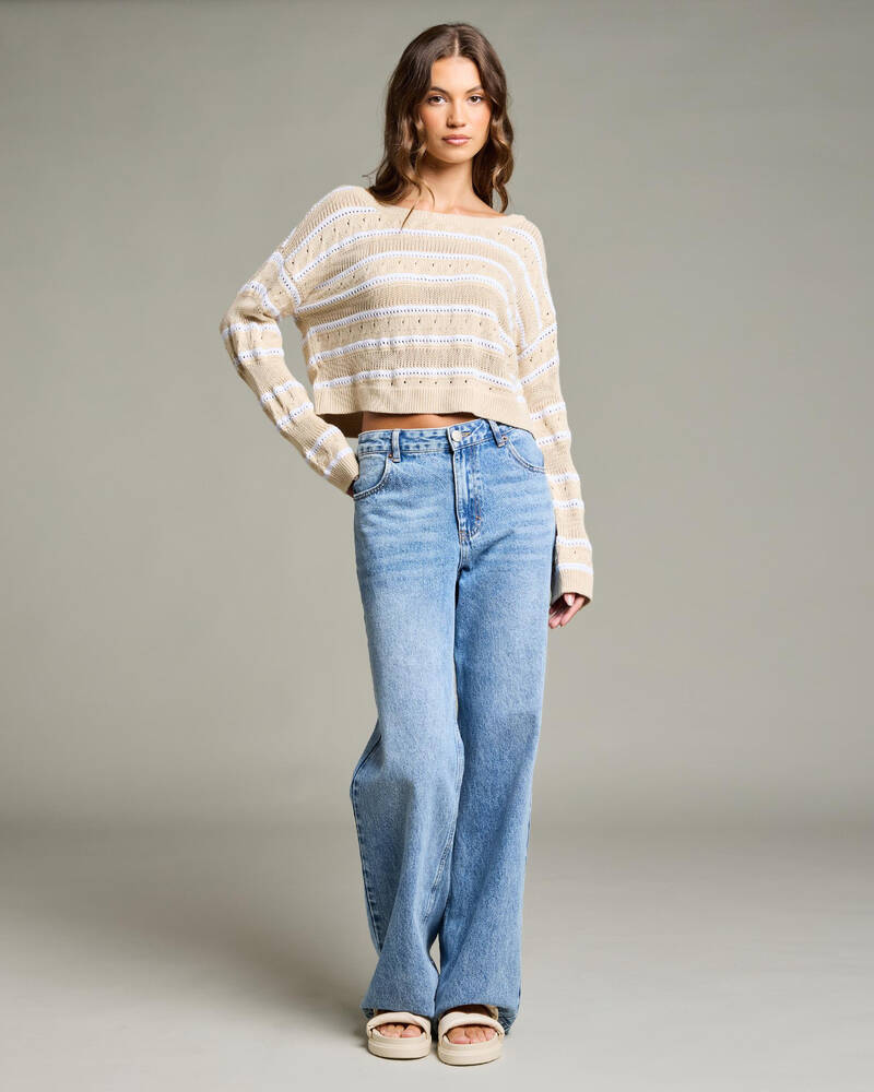 Mooloola Dream Catcher Crochet Jumper for Womens