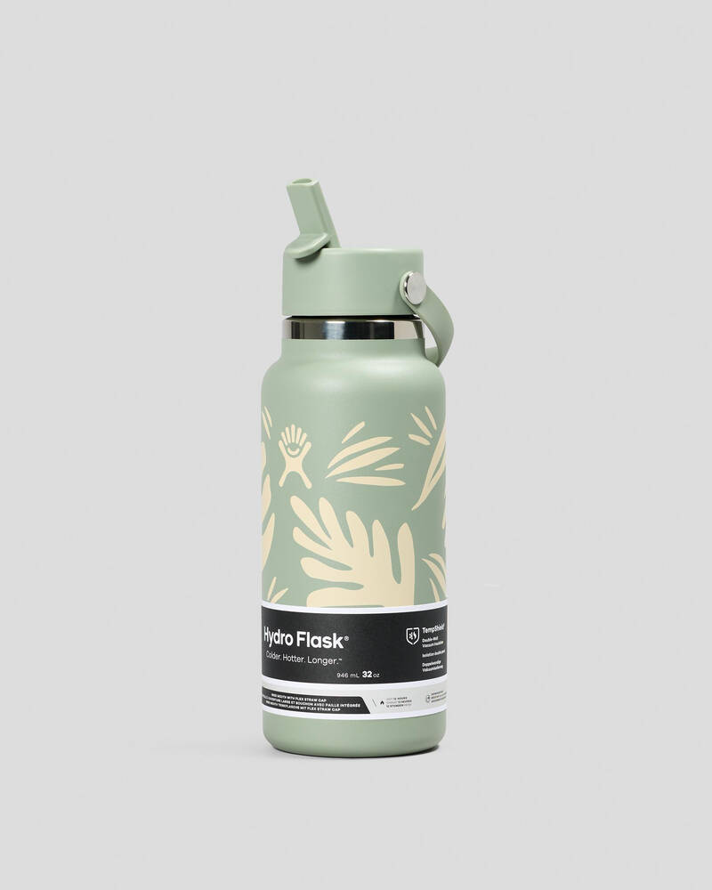 Hydro Flask 32oz Wide Mouth Flex Straw Cap Bottle for Unisex
