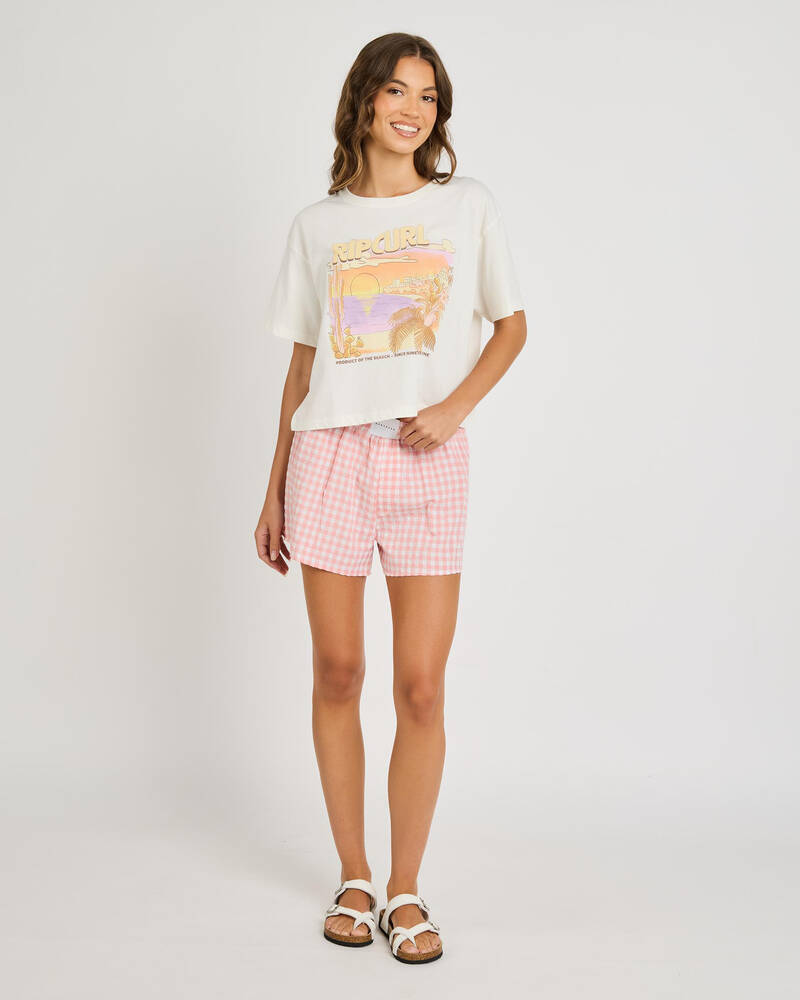 Rip Curl La Paloma Crop T-Shirt for Womens