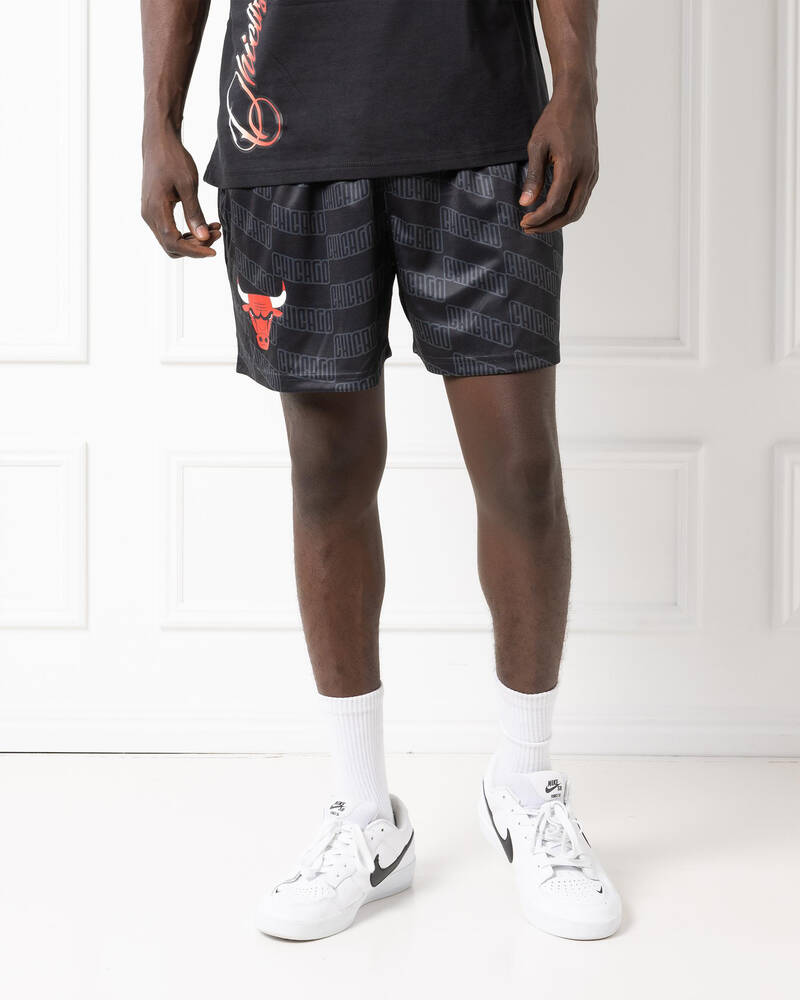 New Era NBA Chicago Bulls Street Shorts for Mens