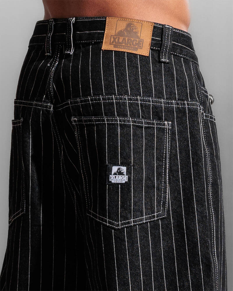 XLarge LA Star Baggy Bull Denim Shorts for Mens