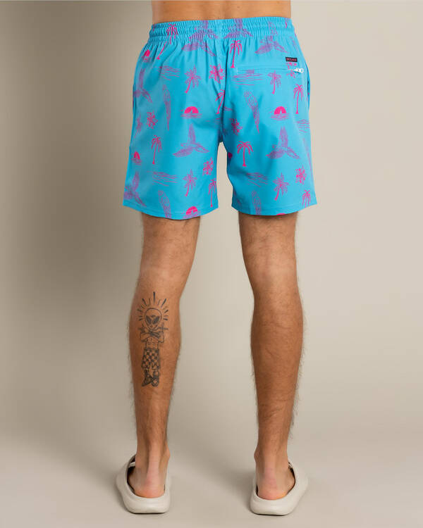 Skylark Recline Elastic Waist Shorts for Mens