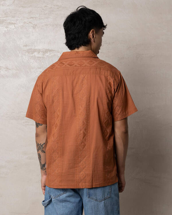 Silent Theory Hendricks Short Sleeve Shirt for Mens