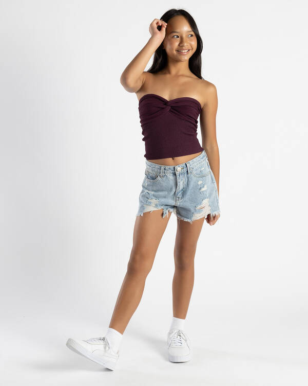 Mooloola Girls' Bianca Knit Tube Top for Womens