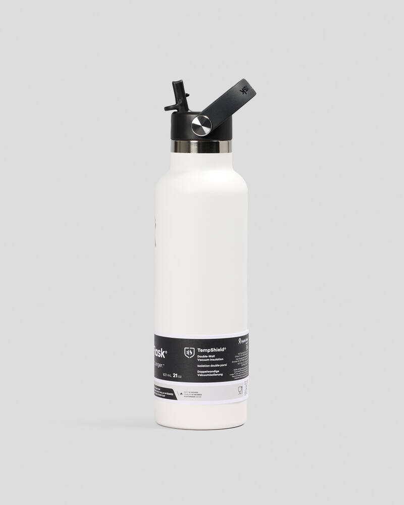 Hydro Flask 21oz Standard Mouth Flex Straw Bottle for Unisex