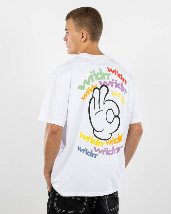 Wndrr Ribbon Box Fit T-Shirt for Mens