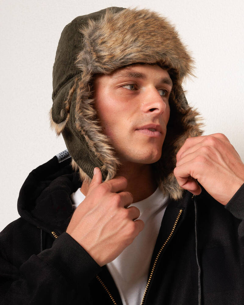 Miscellaneous Kenny Cord Trapper Hat for Mens