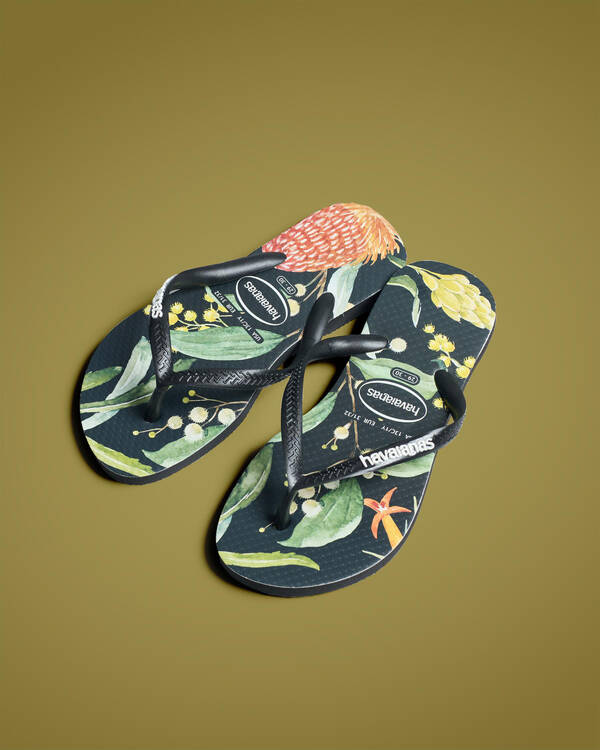 Havaianas Kids' Slim Fauna Bush Flower Thongs for Womens