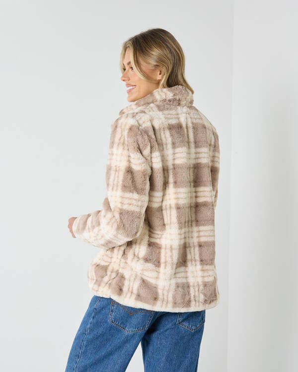 Ava And Ever Ollie Faux Fur Jacket for Womens