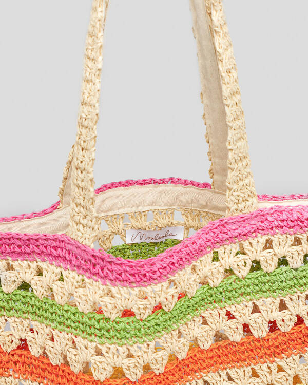 Mooloola Raya Straw Bag for Womens