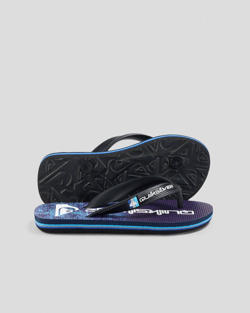 Quiksilver Toddlers' Moncata Art SPKD Thongs for Mens