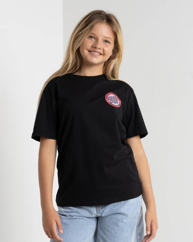 Santa Cruz Girl's MFG Retro Dot Reverse T-Shirt for Womens