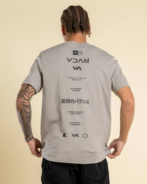 RVCA Balance Credits T-Shirt for Mens
