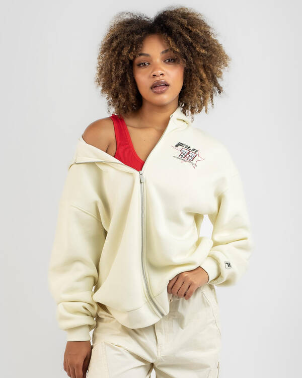Fila City Speedway OS Zip Thru Hoodie for Womens