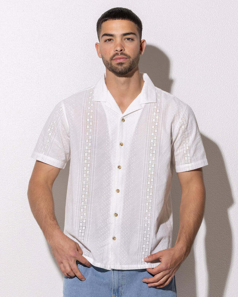 Lucid Bygone Short Sleeve Shirt for Mens