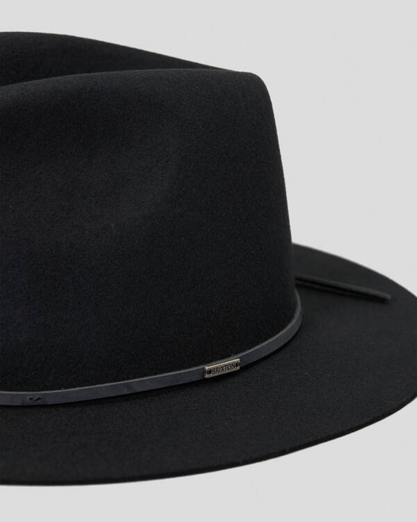 Brixton Wesley Felt Hat for Mens
