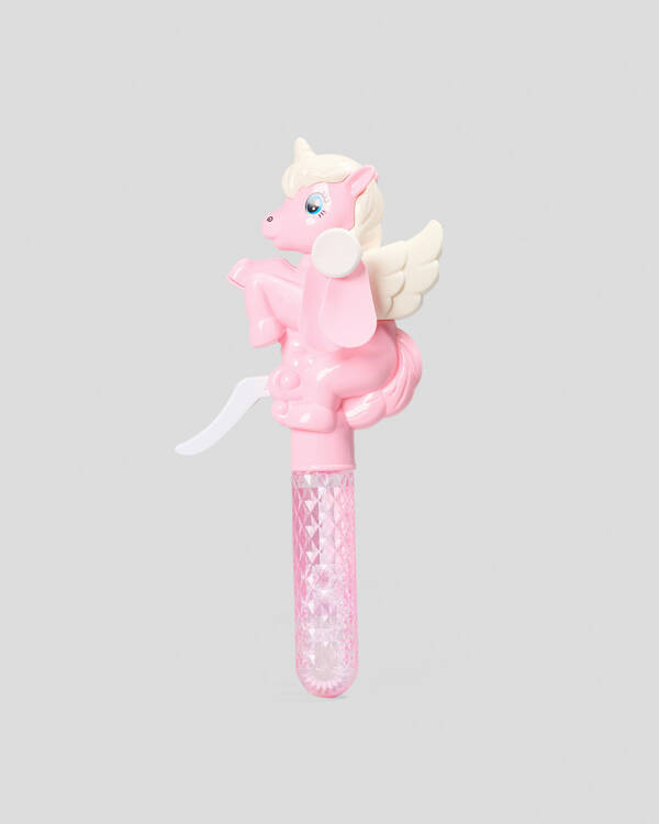Get It Now Unicorn Bubble Fan for Womens