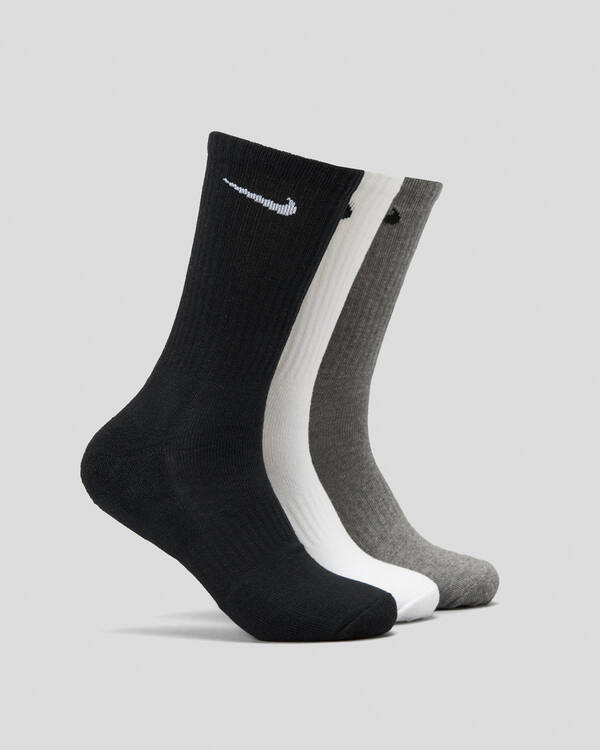 Nike Everyday Cushion Crew Socks 3 Pack for Mens