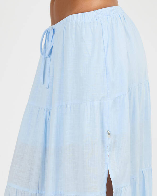 Rhythm Classic Tiered Maxi Skirt for Womens