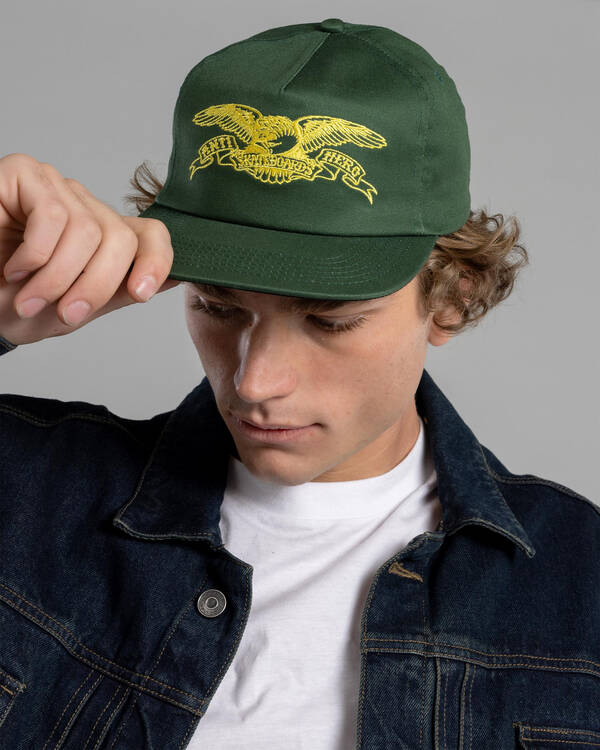 Antihero Basic Eagle Snapback Cap for Mens
