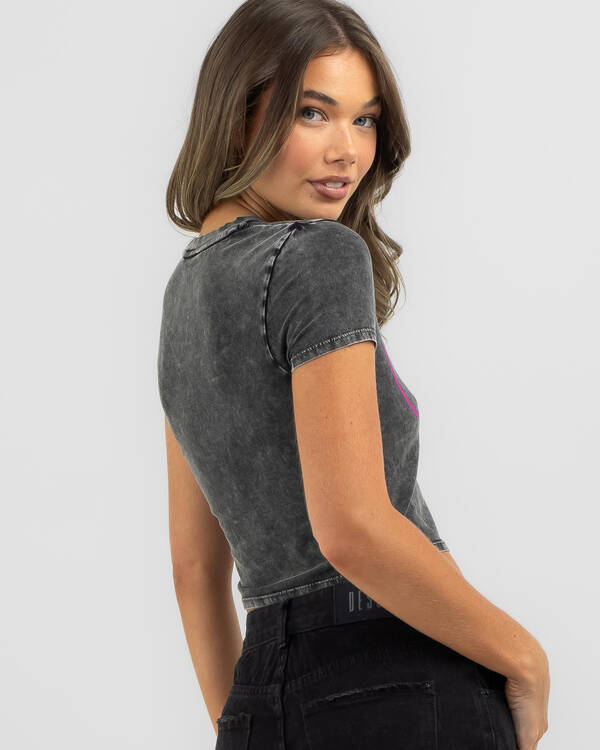 GUESS Vintage Star Baby Tee for Womens