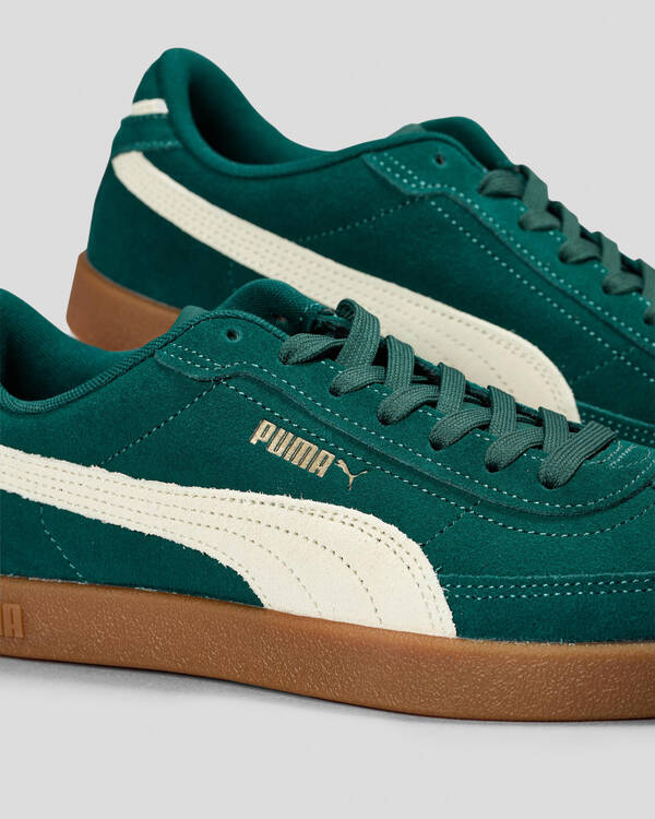 Puma Womens Club II Era Suede Shoes for Womens