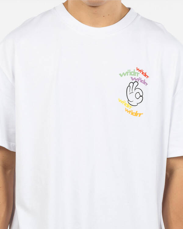 Wndrr Ribbon Box Fit T-Shirt for Mens