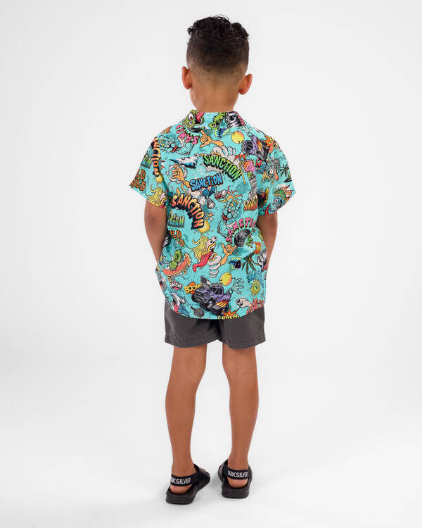 Billabong Toddlers' All Day Overdye Layback Beach Shorts for Mens