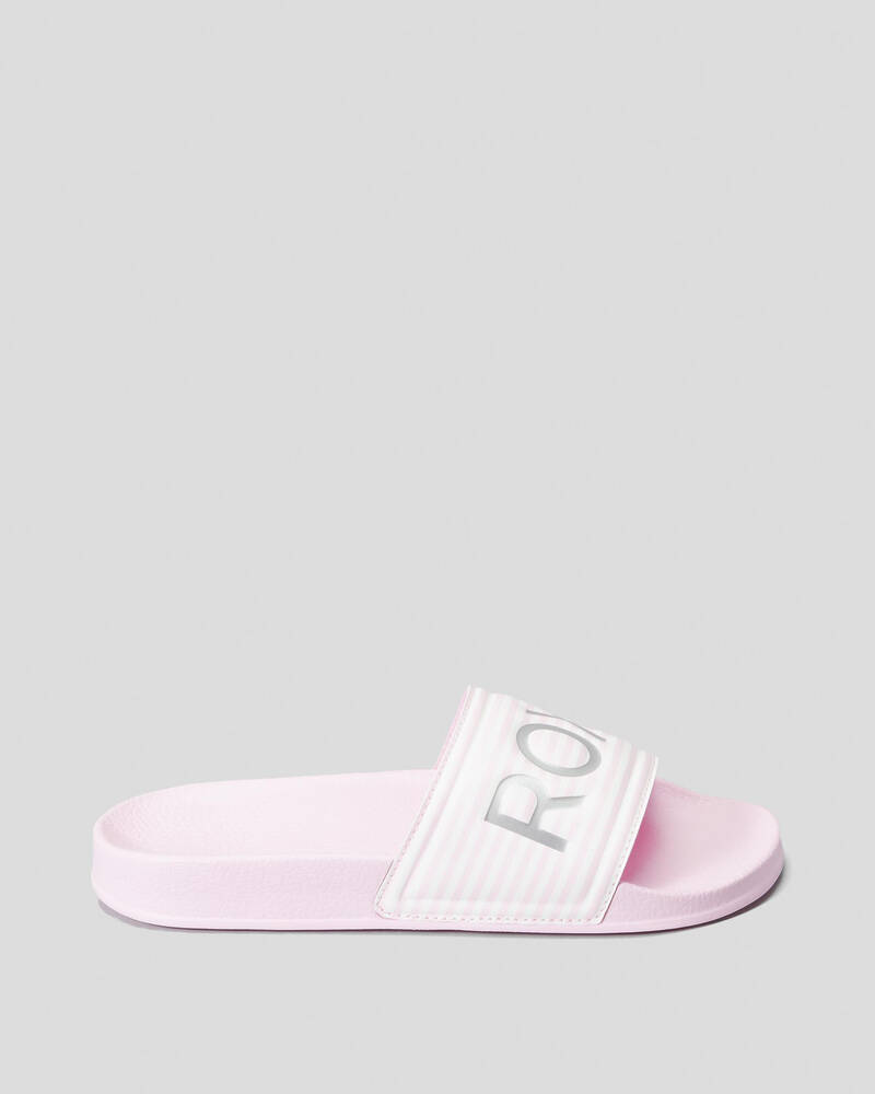 Roxy Girls' Roxy Slippy Slide Sandals for Womens