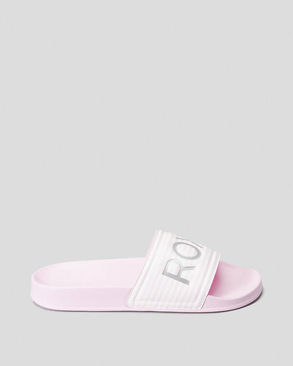 Roxy Girls' Roxy Slippy Slide Sandals for Womens
